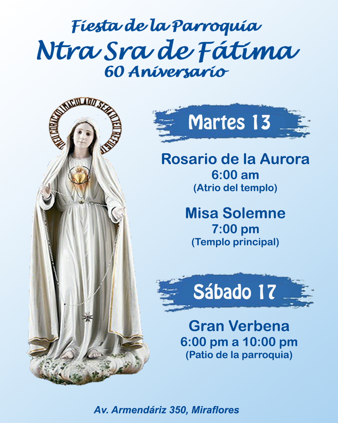 Nuestra parroquia cumple 60 años